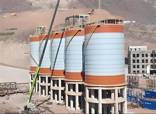 绥阳高架钢板仓